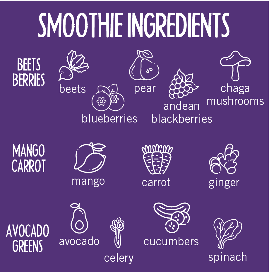 smoothie ingredients